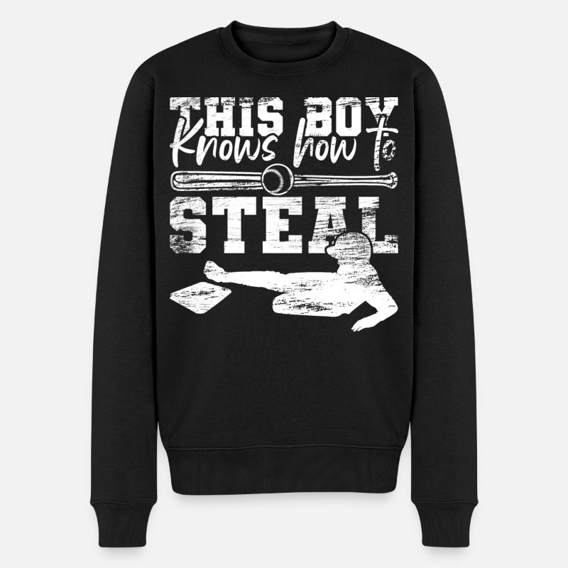 Garçon batteur - Pull Premium bio Homme - noir