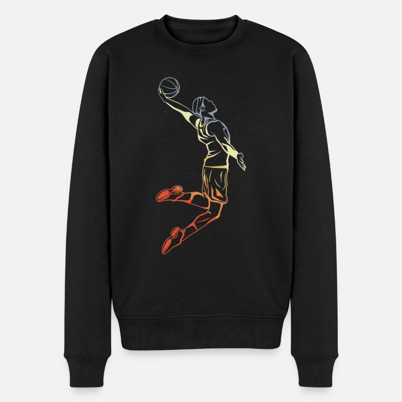 Basketteur - Pull Premium bio Homme - noir