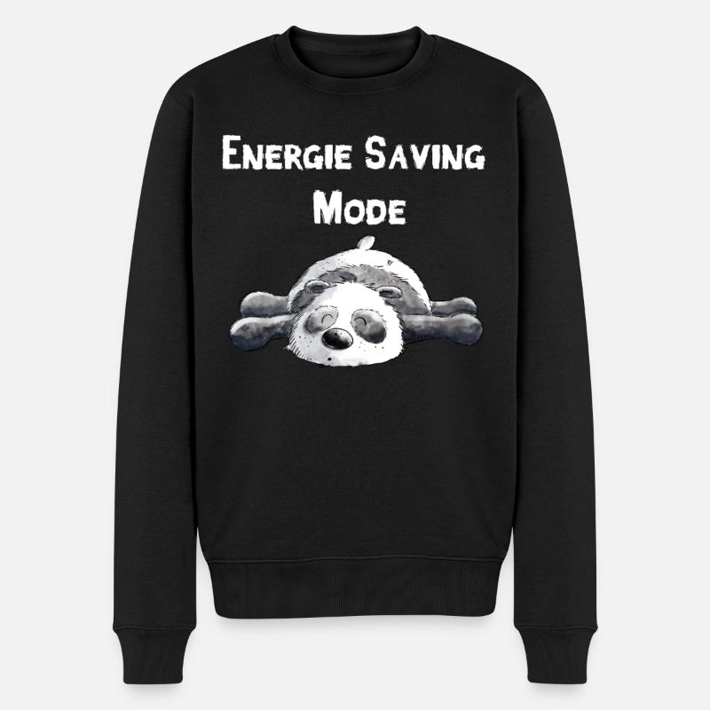 Rêver d’un panda - Pull Premium bio Homme - noir