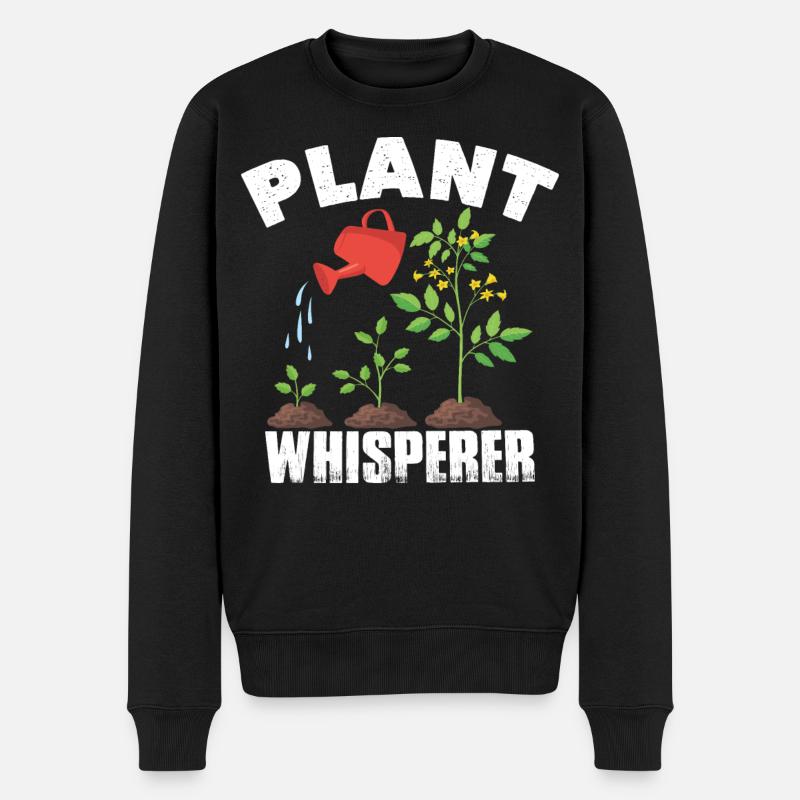 plantes murmure jardinier jardinier jardinage - Pull Premium bio Homme - noir