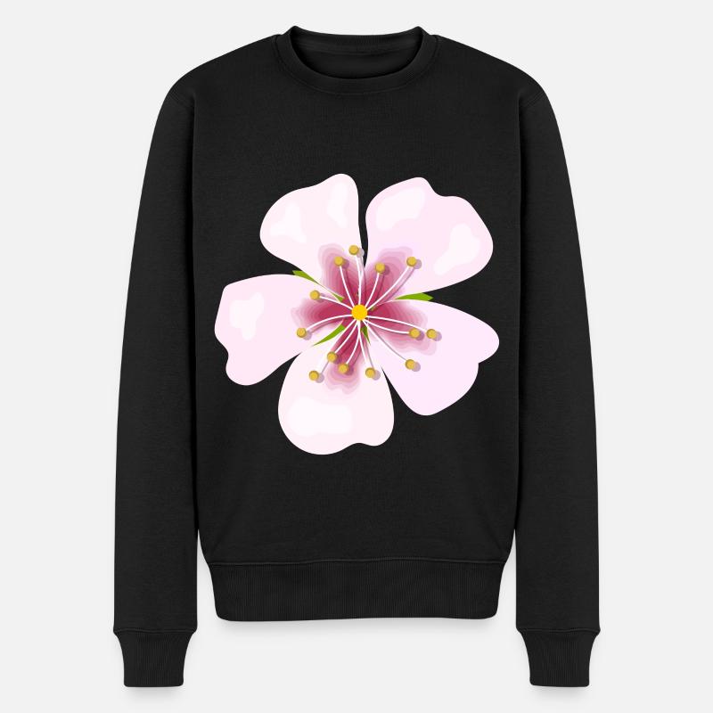 fleurir - Pull Premium bio Homme - noir