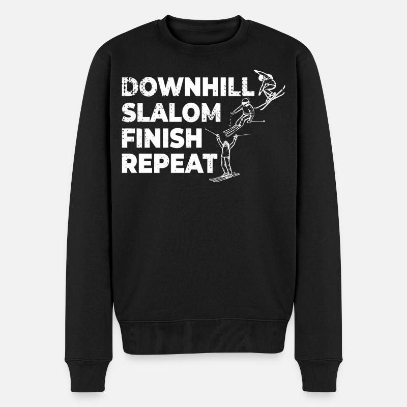 Ski alpin - Pull Premium bio Homme - noir
