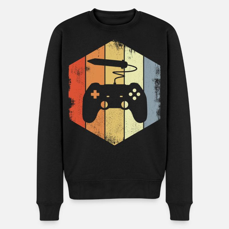 Artiste du jeu - Pull Premium bio Homme - noir