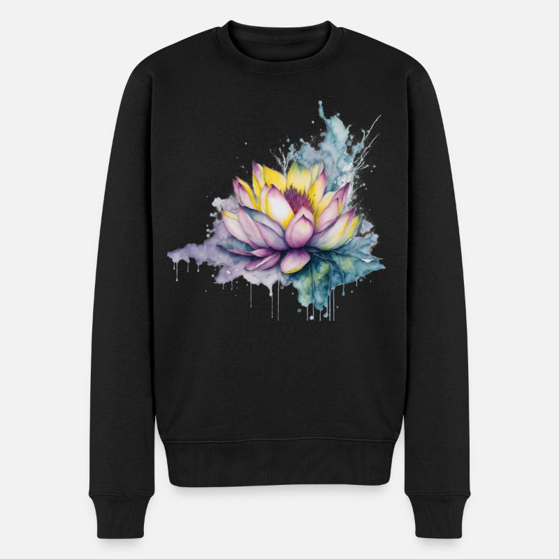 Lotus - Pull Premium bio Homme - noir