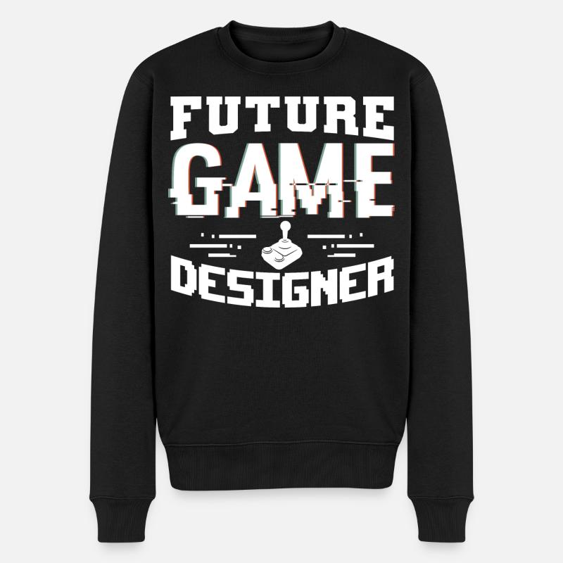 Game Designer Garçon - Pull Premium bio Homme - noir