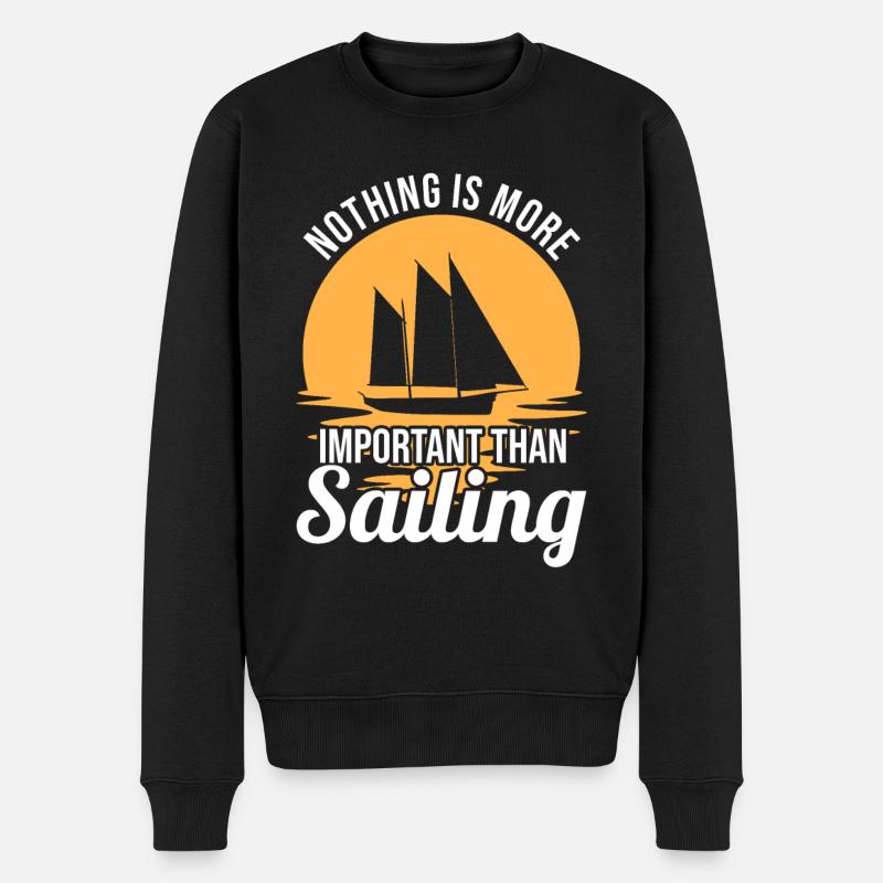 Motivation à la voile - Pull Premium bio Homme - noir