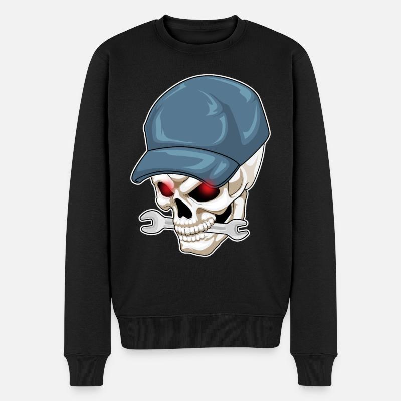 Clé Skull Craftsman - Pull Premium bio Homme - noir