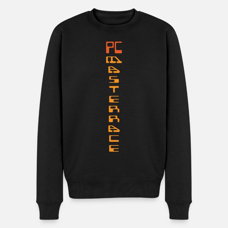 PC Masterrace - Gaming Shirt - Männer Premium Bio Pullover - Schwarz