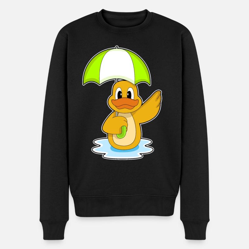 Parapluie de canard - Pull Premium bio Homme - noir