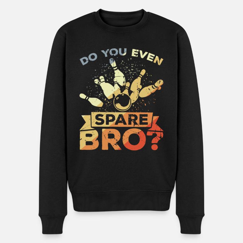 Bowler Dicton - Pull Premium bio Homme - noir