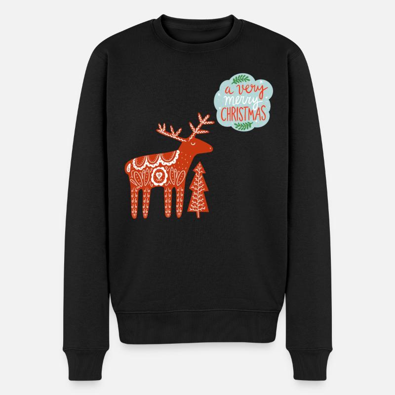 un joyeux Noël - Pull Premium bio Homme - noir