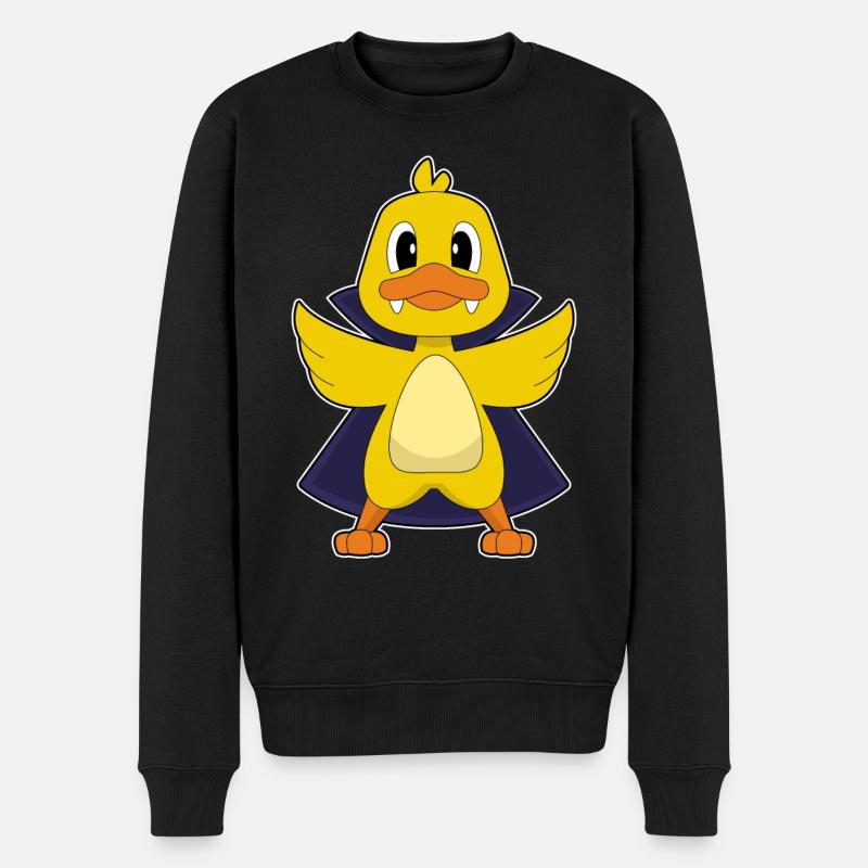 Vampire canard - Pull Premium bio Homme - noir