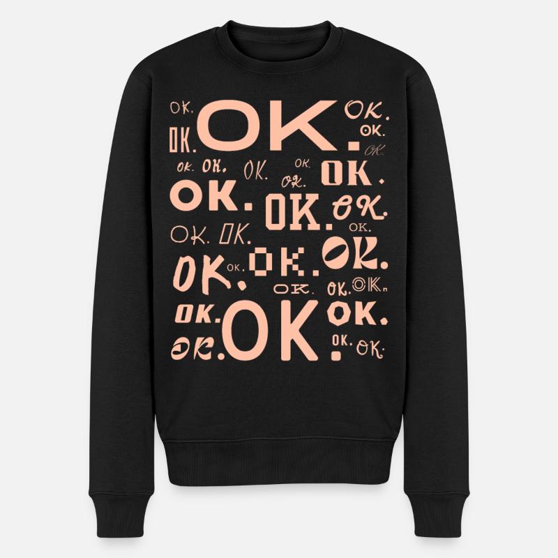 OK. - Pull Premium bio Homme - noir