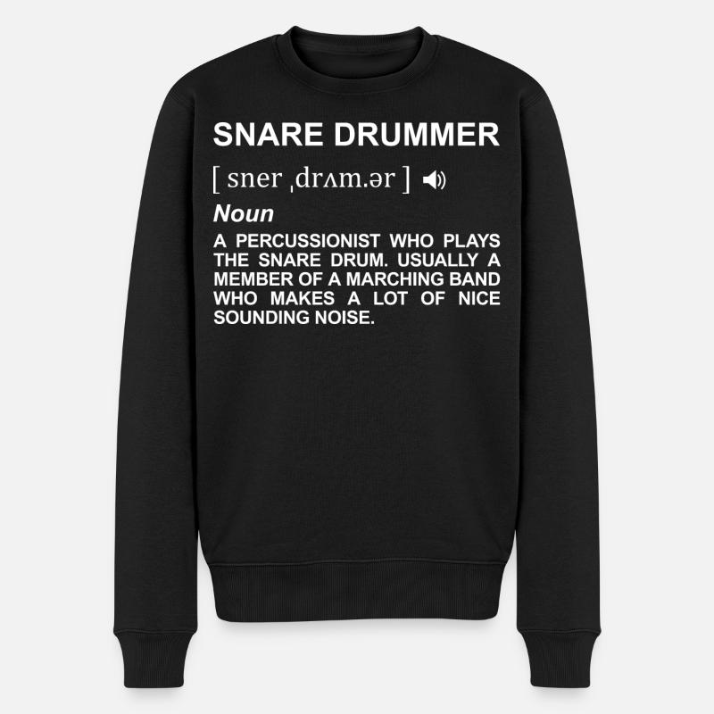 Définition du batteur - Pull Premium bio Homme - noir