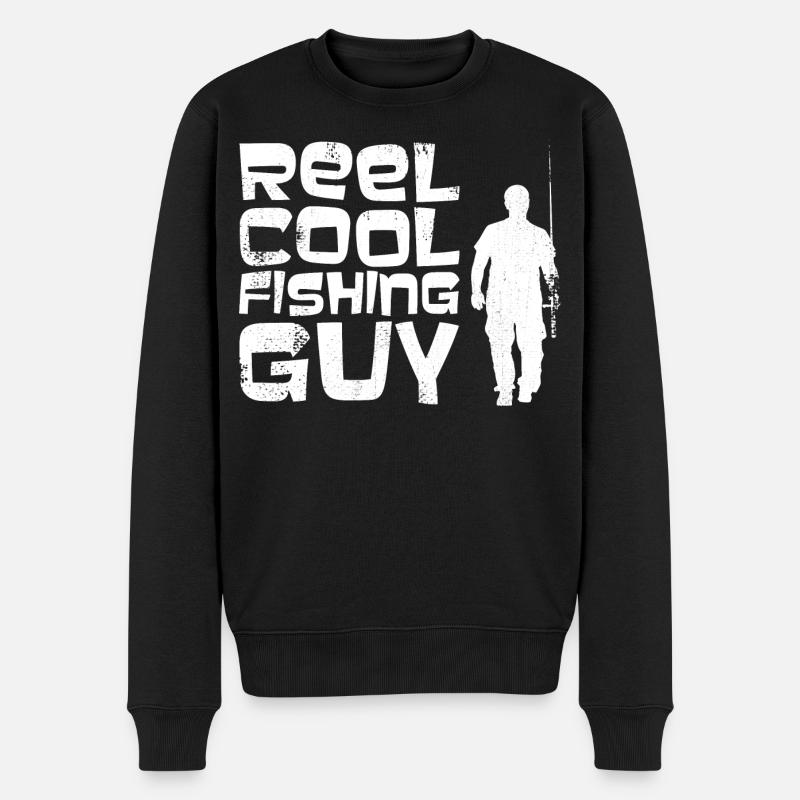 Pêcheur cool - Pull Premium bio Homme - noir