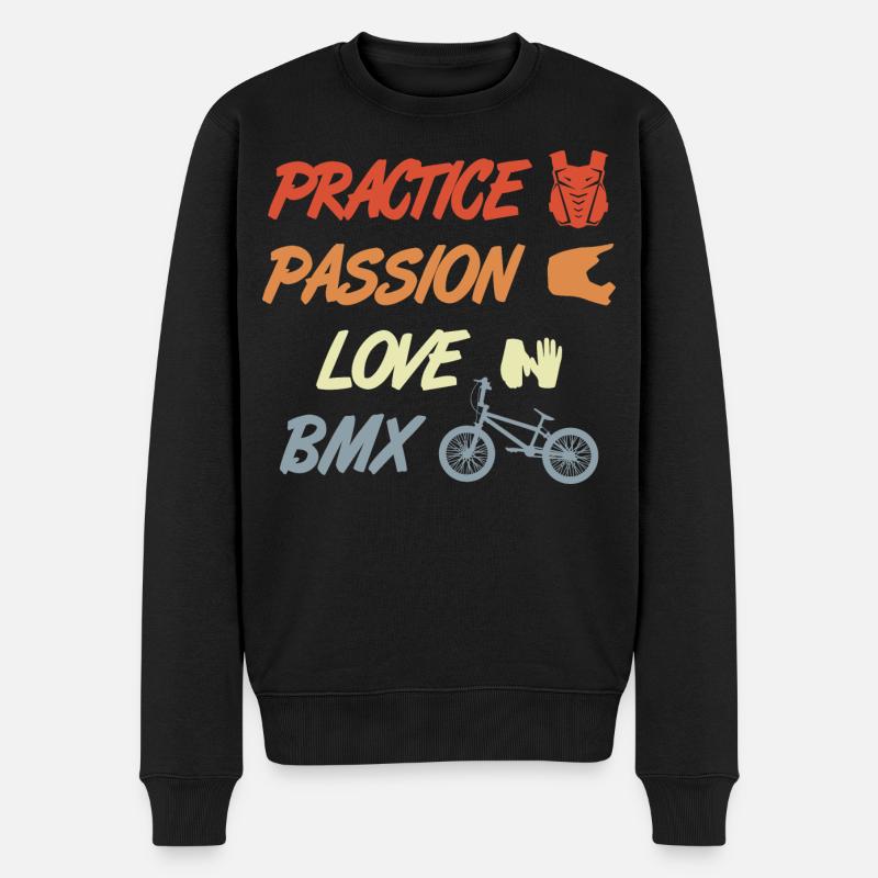 Devis BMX - Pull Premium bio Homme - noir