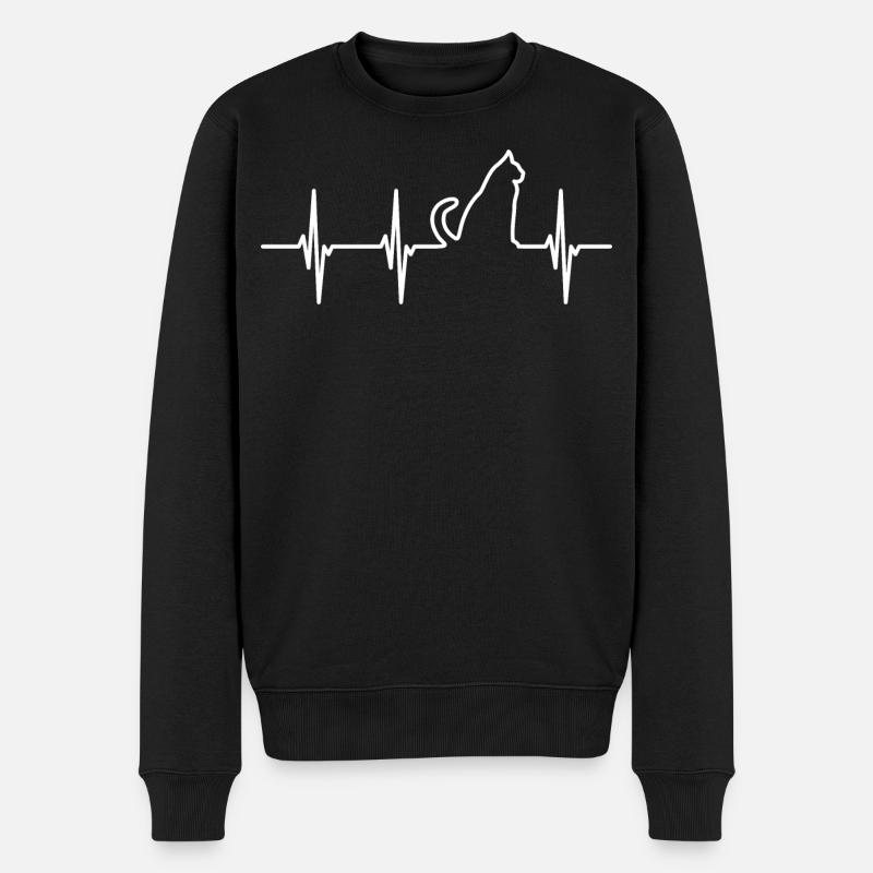 Ligne Cat Pulse - Pull Premium bio Homme - noir