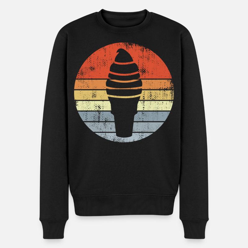 Hörnchen - Männer Premium Bio Pullover - Schwarz