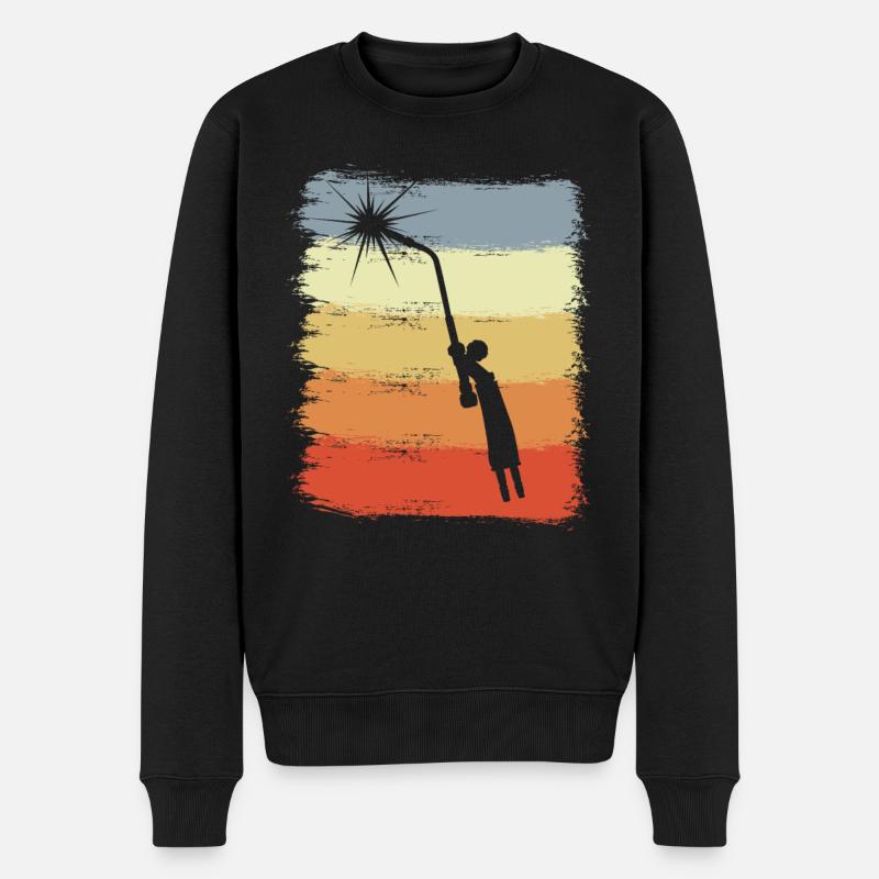 Soudure électronique - Pull Premium bio Homme - noir