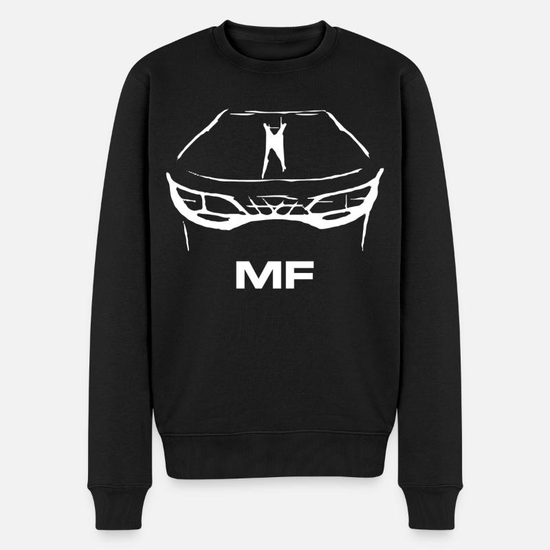 Tracteur Evil Eye M F - Pull Premium bio Homme - noir