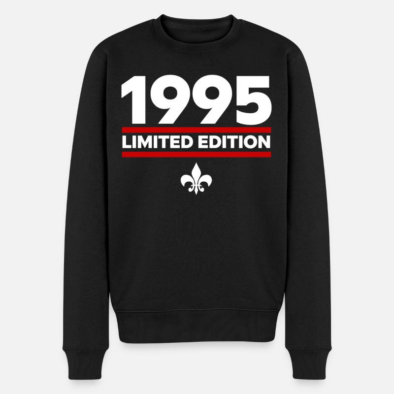 1995 Édition limitée - Pull Premium bio Homme - noir