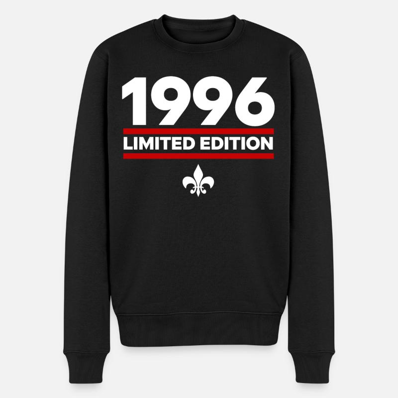 1996 Limited Edition - Männer Premium Bio Pullover - Schwarz