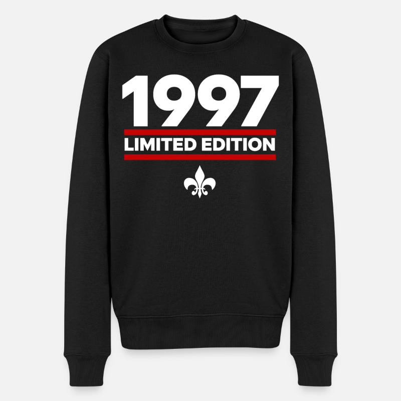 1997 Édition limitée - Pull Premium bio Homme - noir