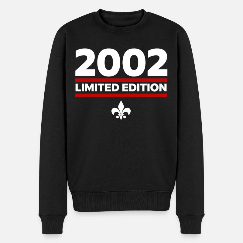 Édition limitée 2002 - Pull Premium bio Homme - noir