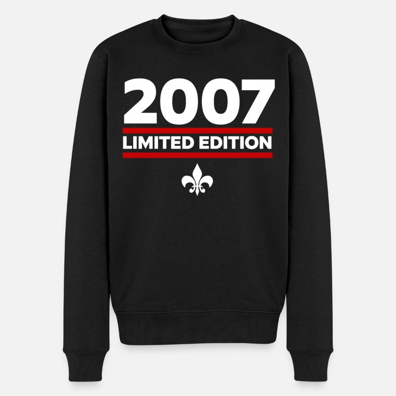 Édition limitée 2007 - Pull Premium bio Homme - noir