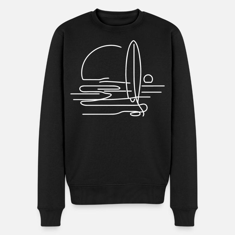 Surf - Pull Premium bio Homme - noir