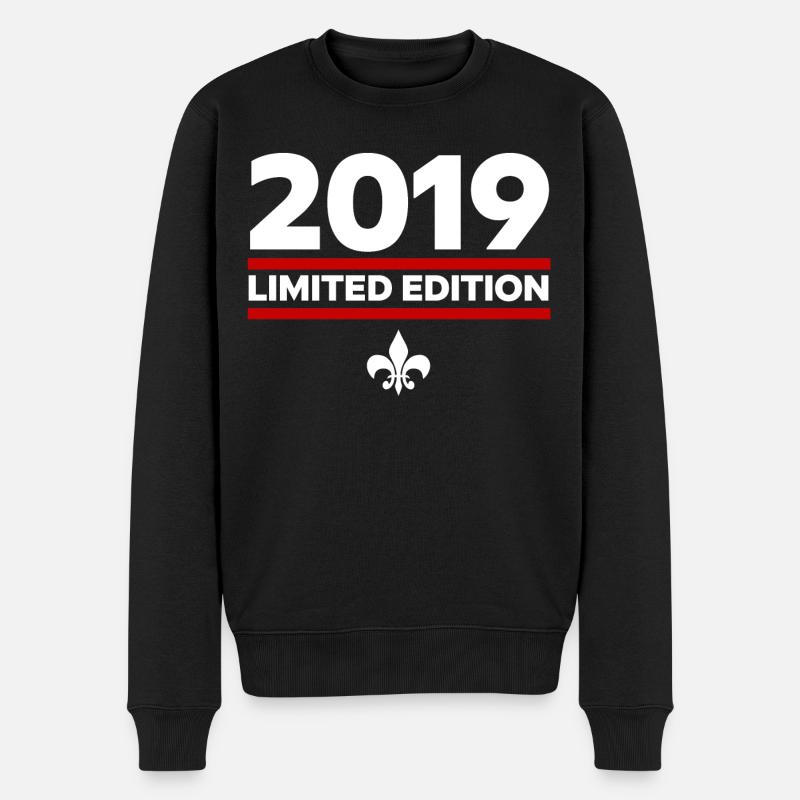 Édition limitée 2019 - Pull Premium bio Homme - noir