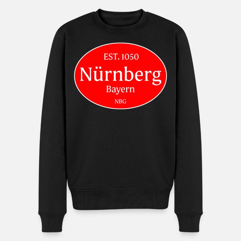 Nuremberg, Allemagne - Pull Premium bio Homme - noir