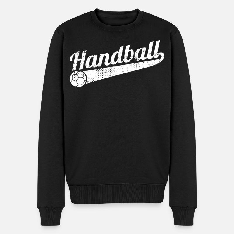 Drôle de handball - Pull Premium bio Homme - noir