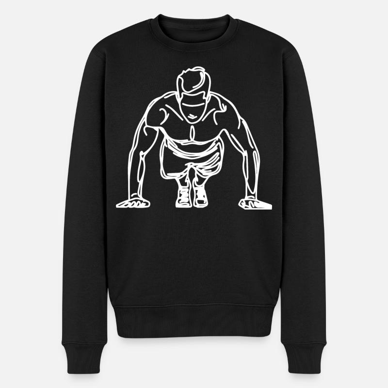 Croquis de carrossier - Pull Premium bio Homme - noir