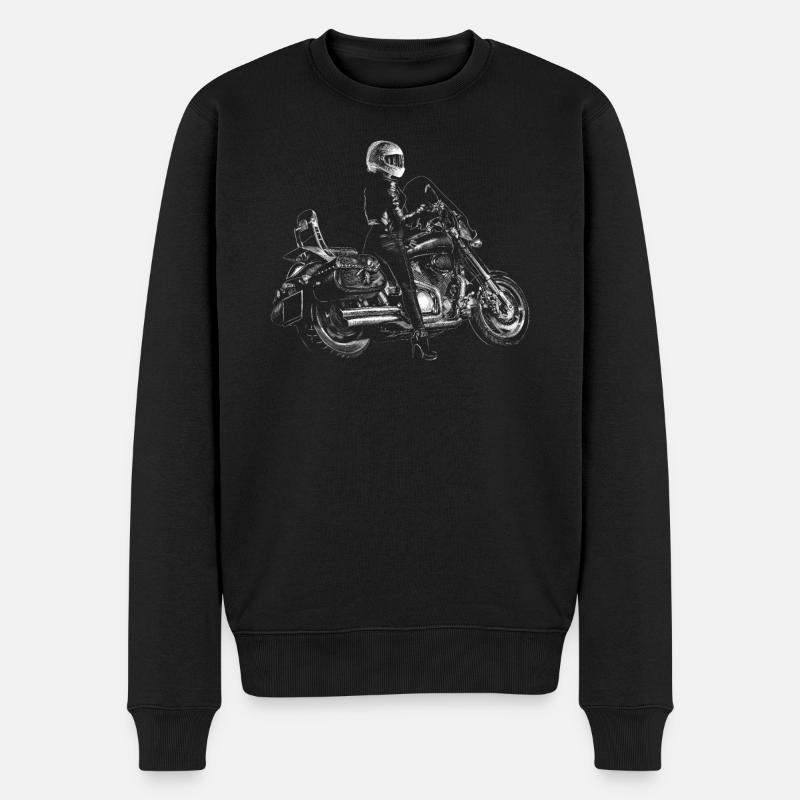 Hélicoptère - Pull Premium bio Homme - noir