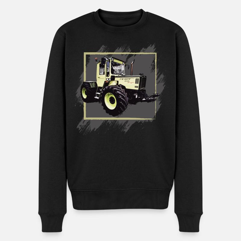 MB Traktor 1000 - Männer Premium Bio Pullover - Schwarz