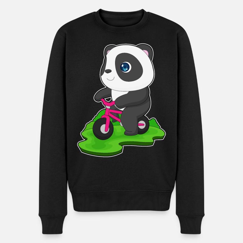 Vélo Panda - Pull Premium bio Homme - noir