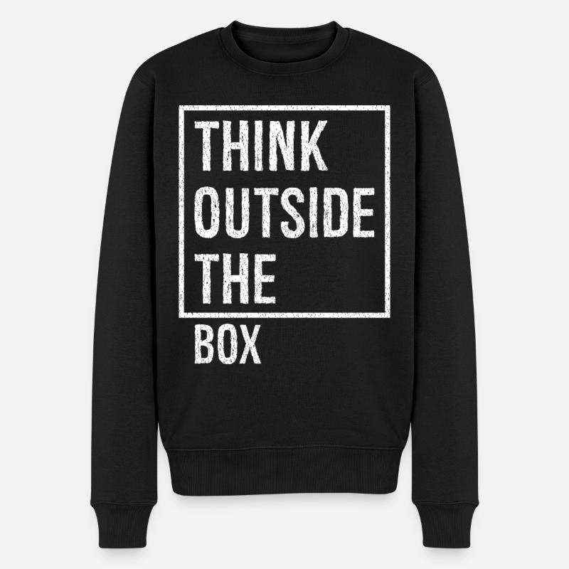 Sortez des sentiers battus - Pull Premium bio Homme - noir