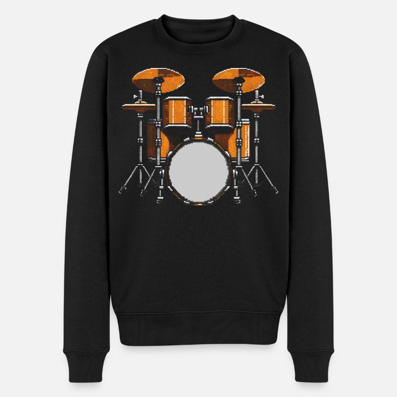 Batteur - Pull Premium bio Homme - noir