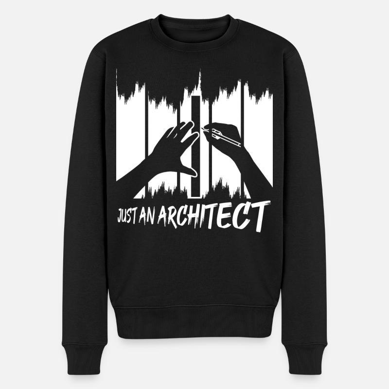 Un seul architecte - Pull Premium bio Homme - noir