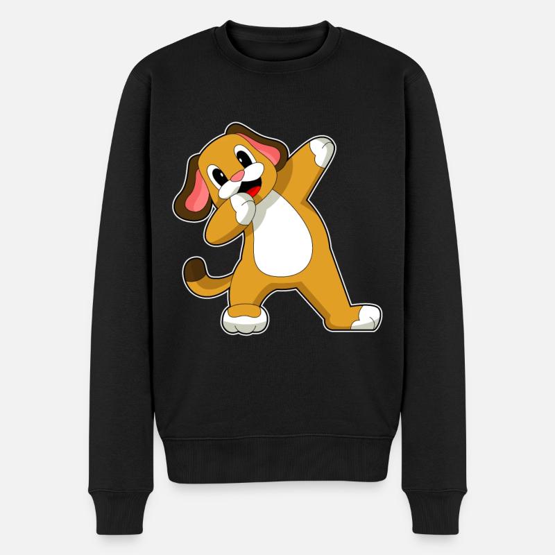 Danse hip-hop canine - Pull Premium bio Homme - noir