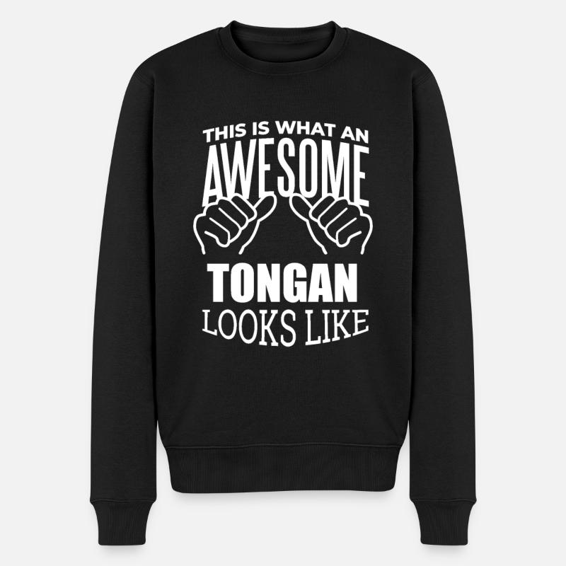 Tonga - Pull Premium bio Homme - noir