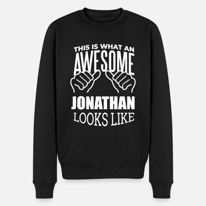 Jonathan - Pull Premium bio Homme - noir