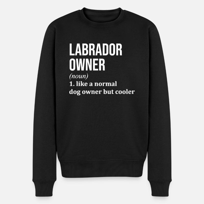 Labrador - Pull Premium bio Homme - noir