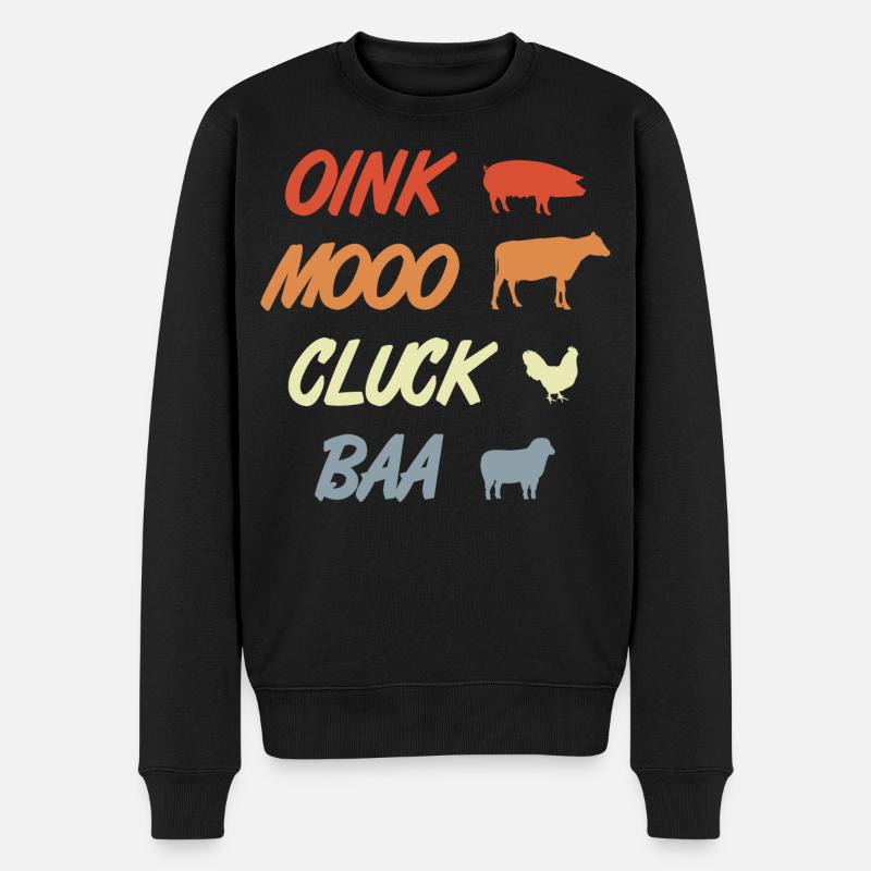 Sons d’animaux - Pull Premium bio Homme - noir