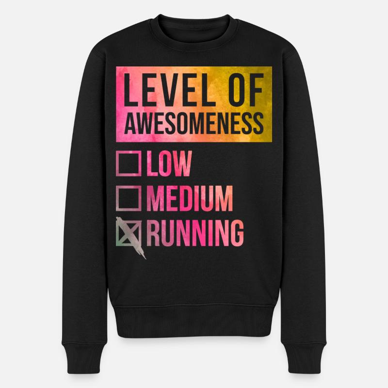 course - Pull Premium bio Homme - noir