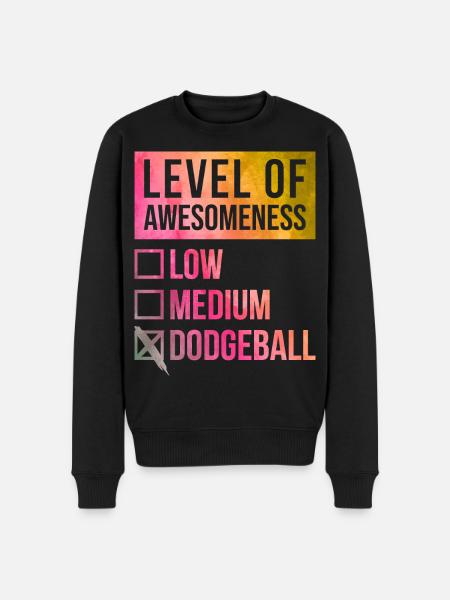 Dodgeball Dodgeball Dodgeball - Men's Premium Organic Jumper - black