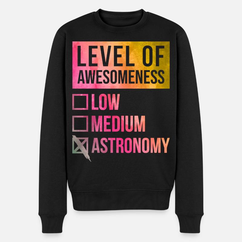 astronomie - Pull Premium bio Homme - noir