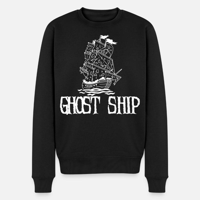 Bateau fantôme - Pull Premium bio Homme - noir