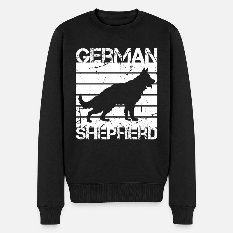 Berger allemand - Pull Premium bio Homme - noir
